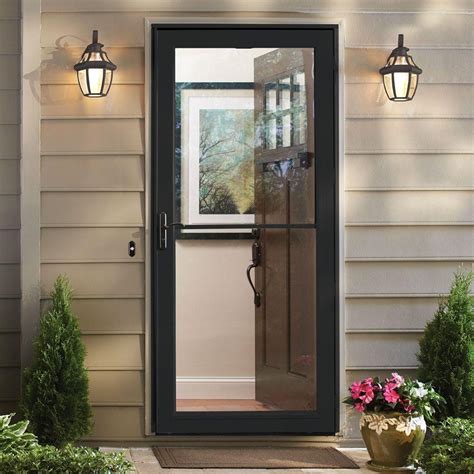 andersen self storing storm door